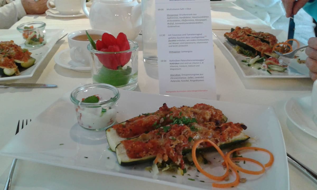 Mittagsteller Gesundheitshotel Klosterberg