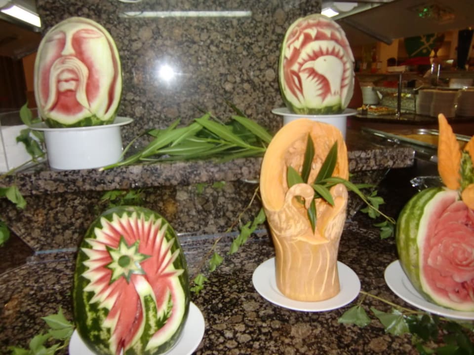 Dekoratives Essen Fame Residence Lara & Spa