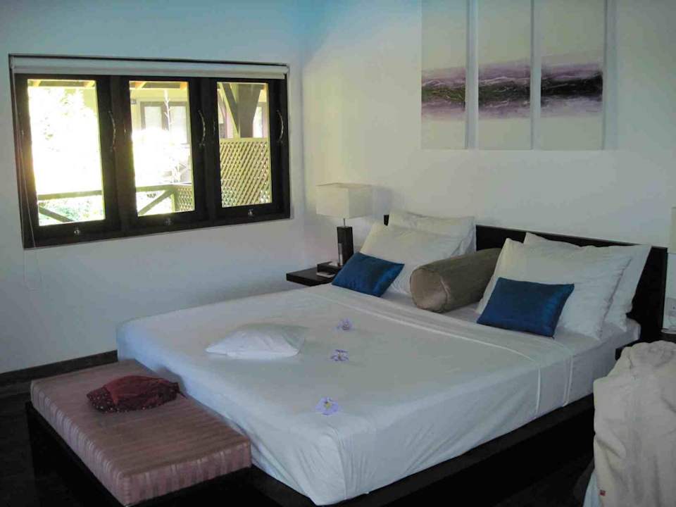 Schön gemachte Betten Portofino Resort & Spa Tangalle