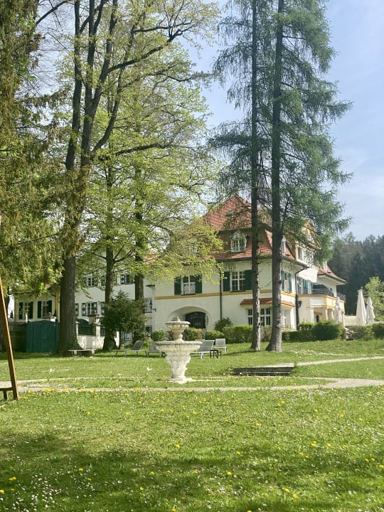 Gartenanlage Biohotel Schlossgut Oberambach