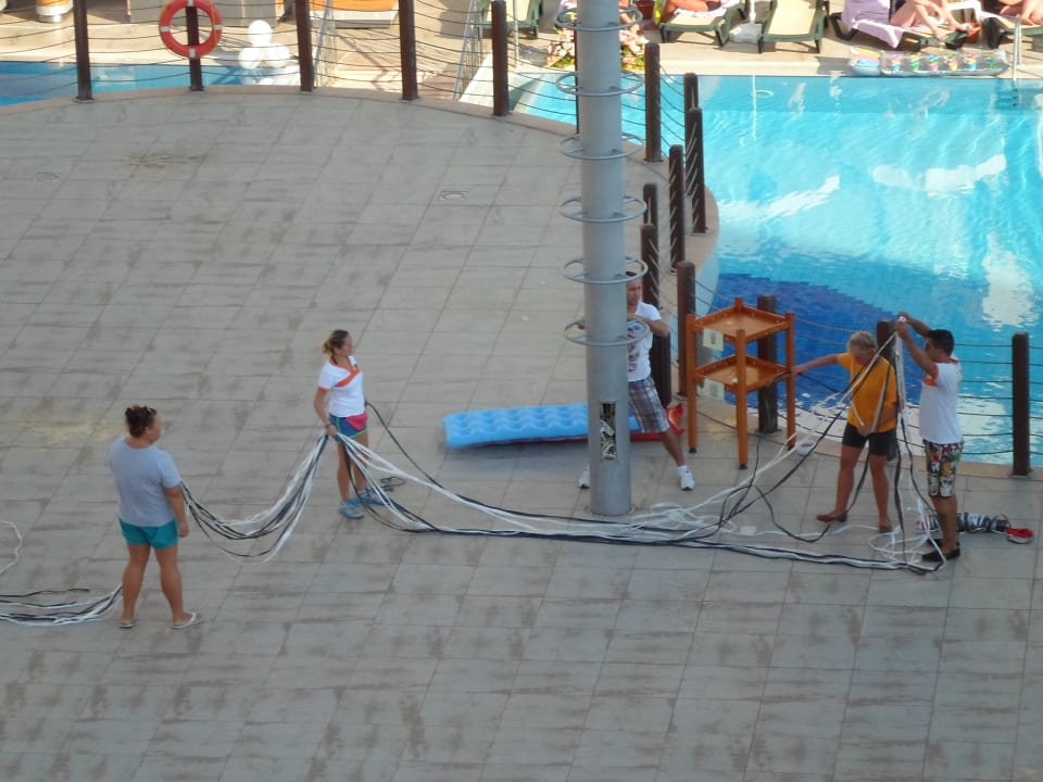 Animation, Vorbereitung Gala Abend Alaiye Resort & Spa