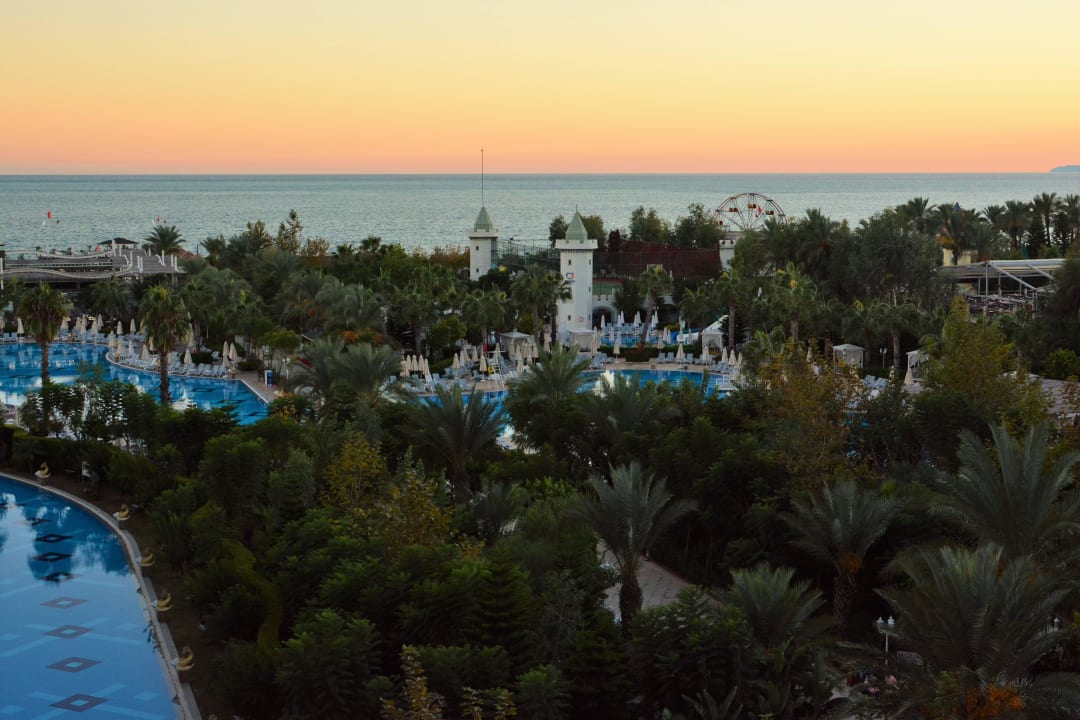 Sonnenaufgang aus Zimmer 3048 Hotel Delphin Imperial