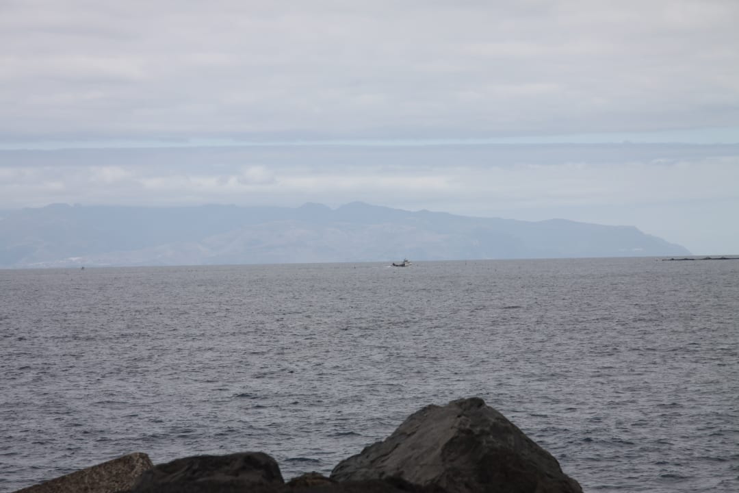 Blick vom Balkon auf La Gomera - herrlich Iberostar Waves Bouganville Playa