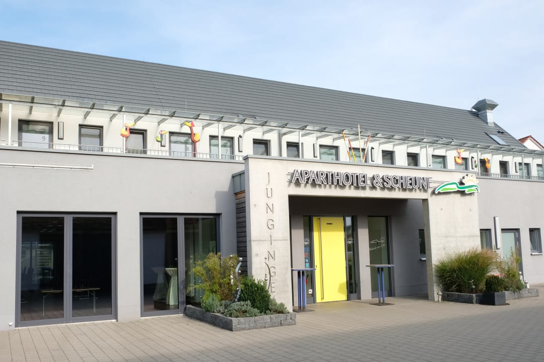 Außenansicht Jungingers Aparthotel