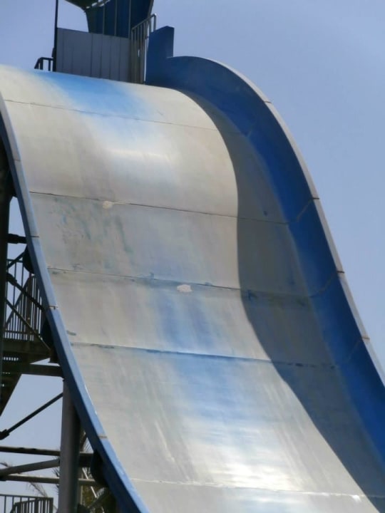 Rutsche sehr verdreckt Titanic Beach Spa & Aqua Park