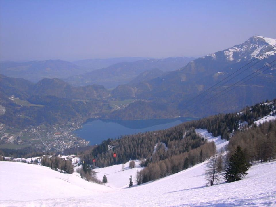 Blick vom Zwölferhorn Gasthof Falkenstein