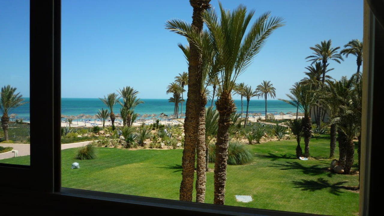 Vue depuis le Lobibar Zephir Hotel & Spa