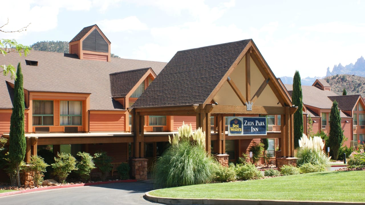 Der Eingang Holiday Inn Express Springdale - Zion National Park Area