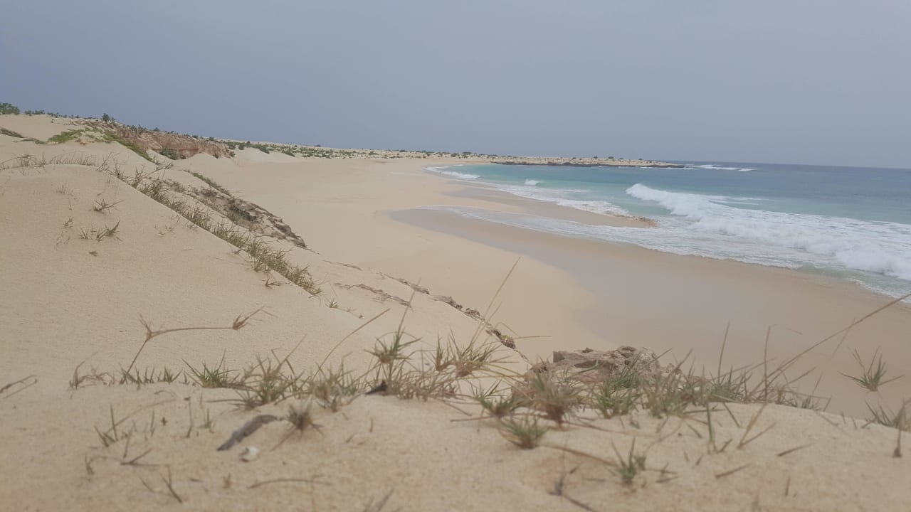 Einsamer Strand ca. 4-5 Km vom Hotel Hotel Riu Touareg