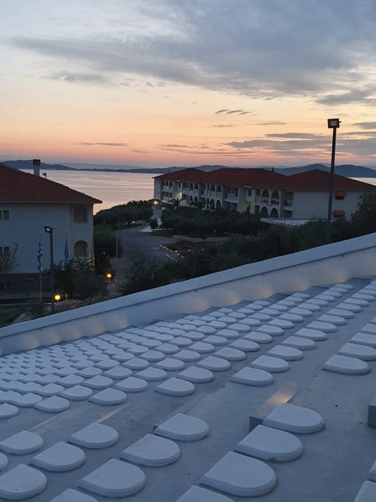 Ausblick Akrathos Beach Hotel