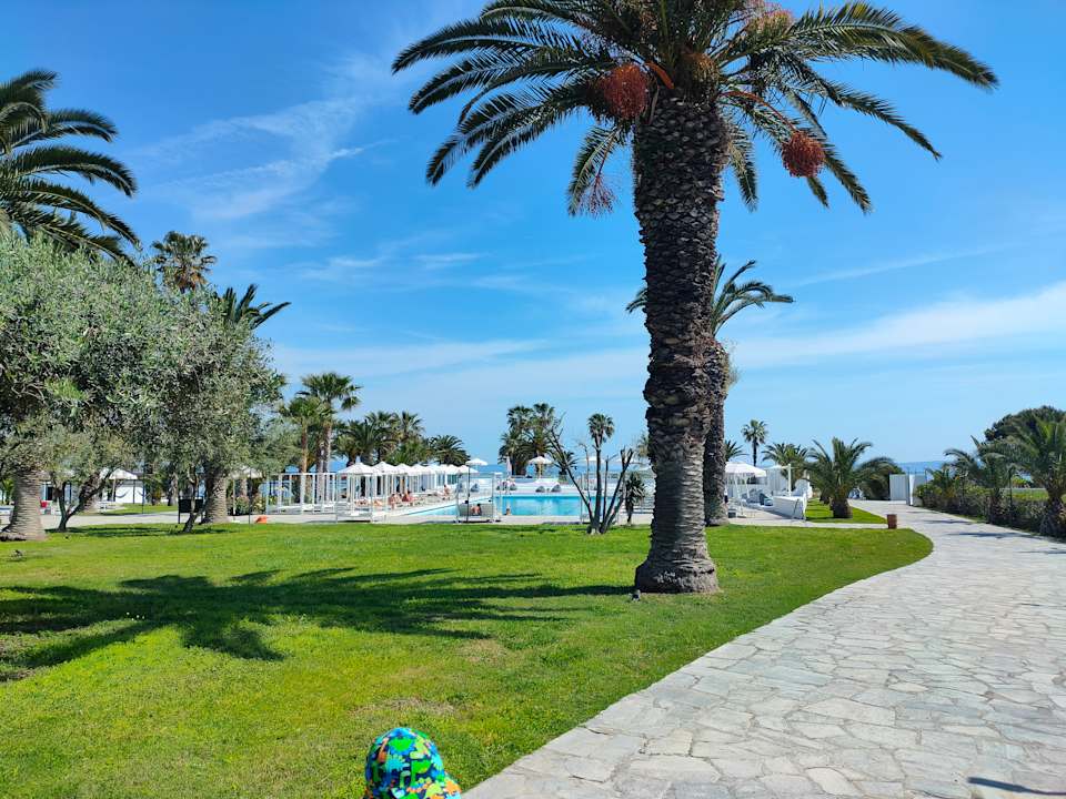 Gartenanlage Kassandra Palace Seaside Resort