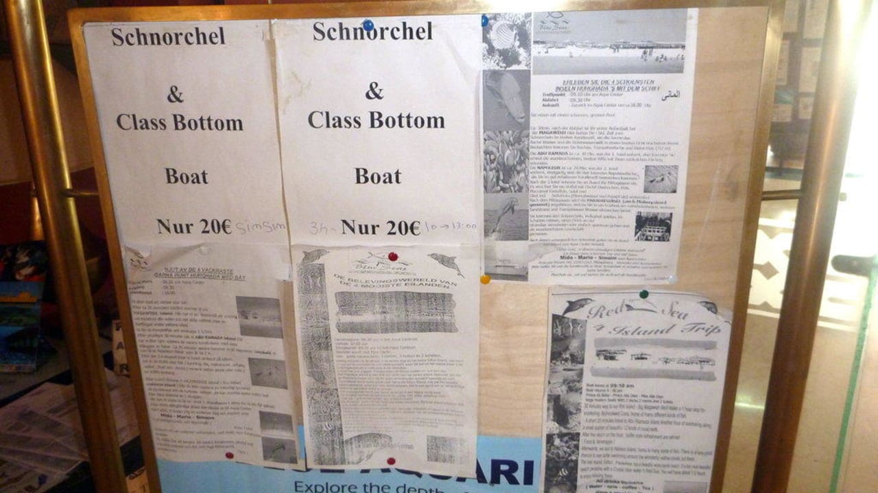 Info-Tafel Giftun Azur Resort