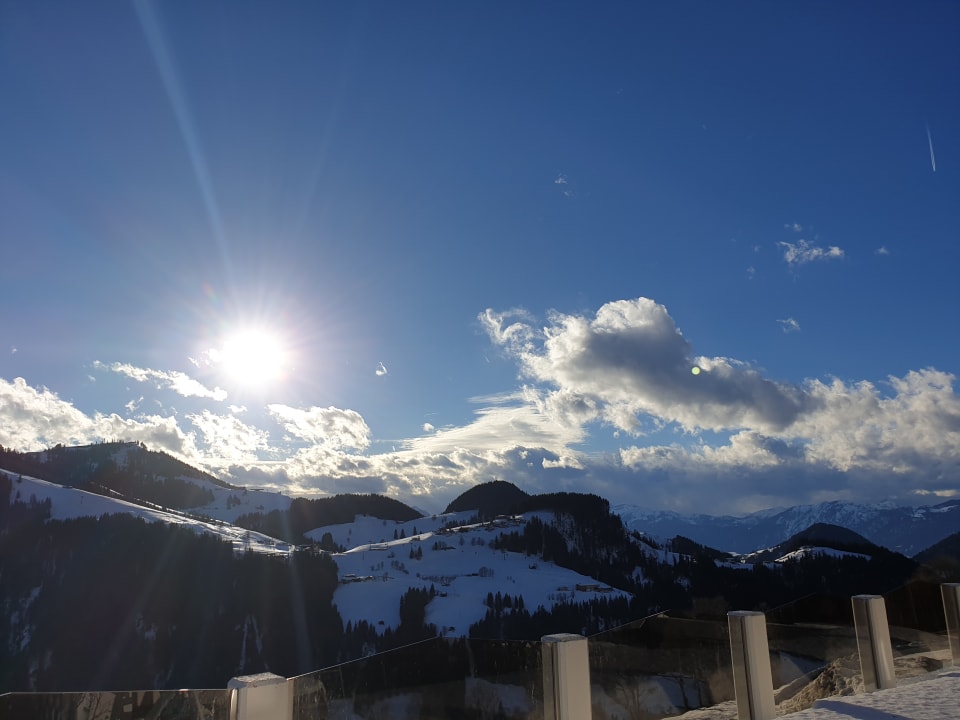 Ausblick Alpengasthof Hotel Gruberhof