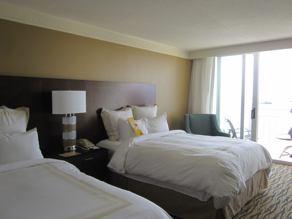 Der Schein trügt - das Laken war zerrissen Hotel Sanibel Harbour Marriott Resort & Spa