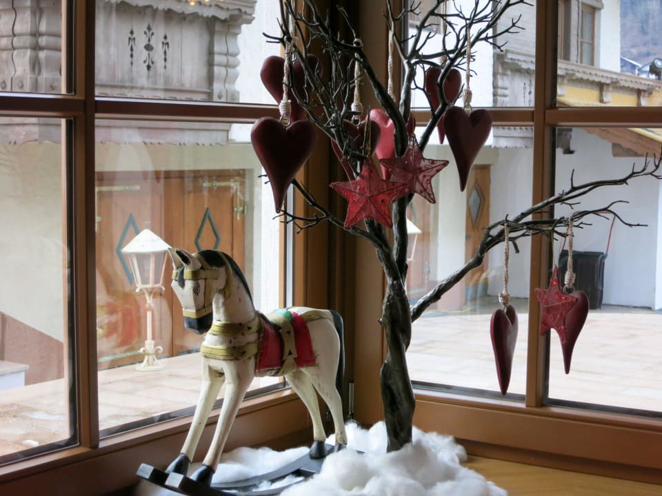 Weihnachtsdeko Hotel Dornauhof