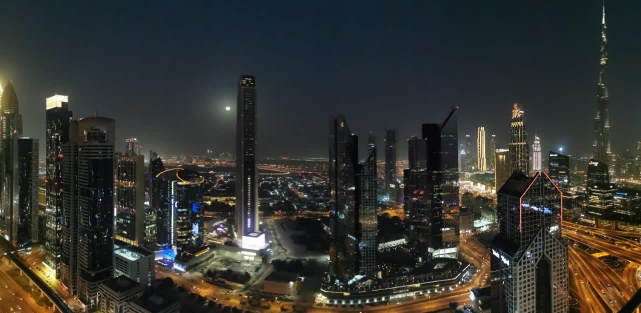 Ausblick Shangri-La Hotel Dubai