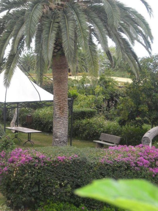 Blick in die gepflegte Gartenanlage Aldiana Club Rocca Nettuno Calabria