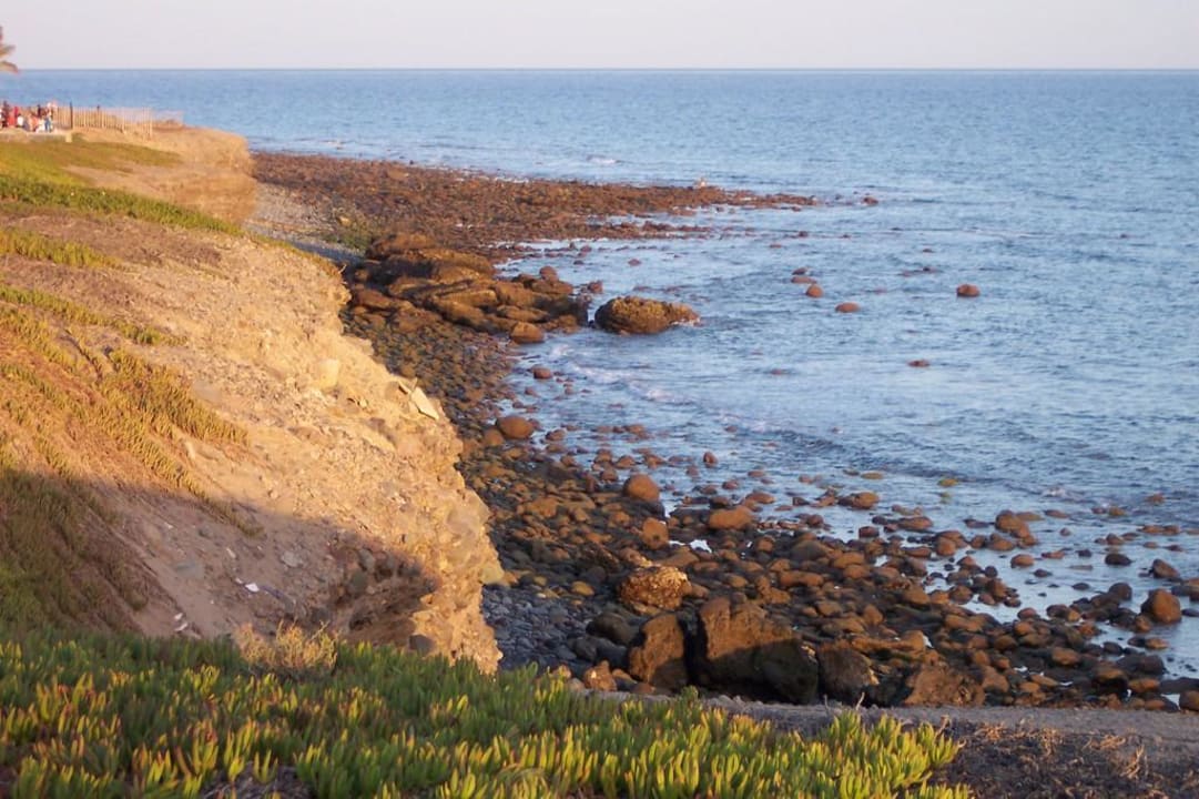 Ausblick von der Promenade aufs Meer Hotel Riu Gran Canaria