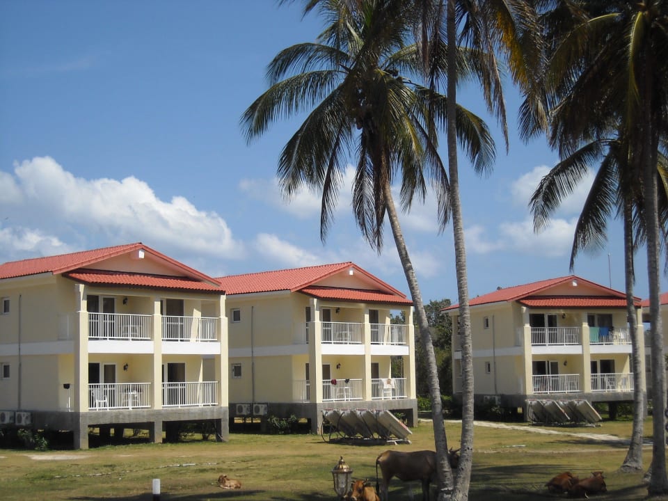 Die neuen Gebäude Hotel Maria La Gorda