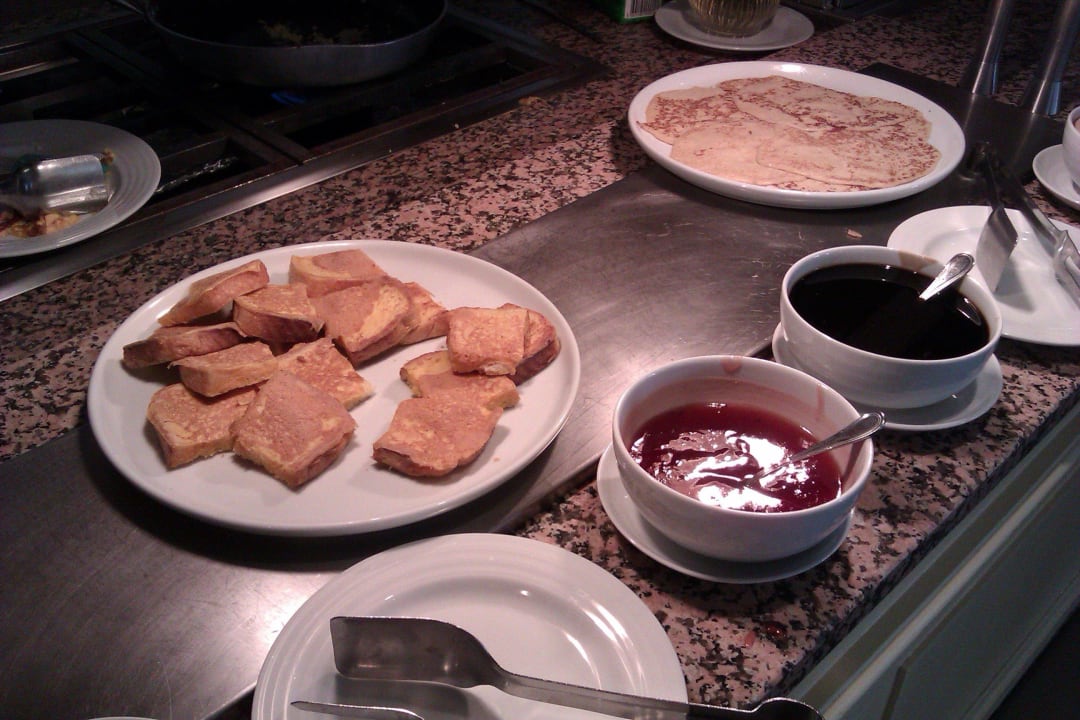 Show cooking, hier zum Frühstück PortoBay Falésia