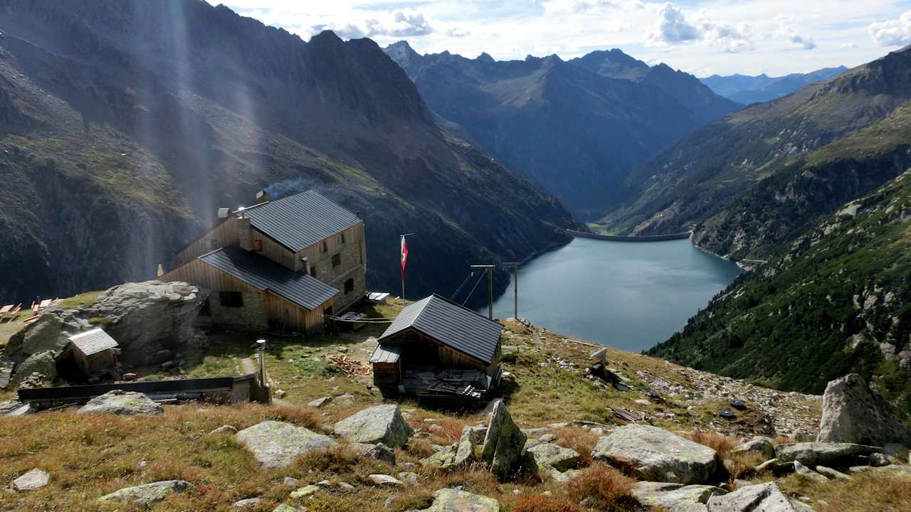 Außenansicht Plauener Hütte