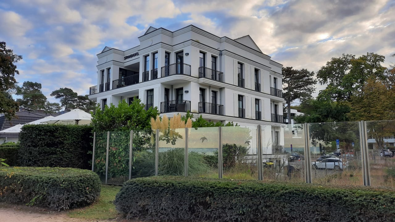 Außenansicht Strandhotel Fontana