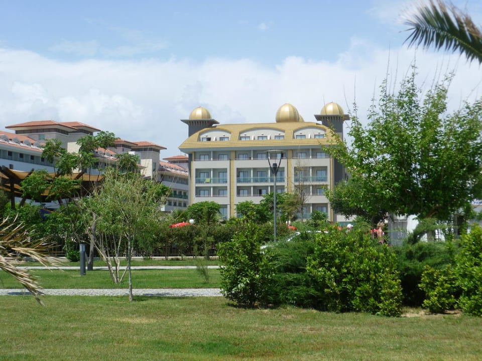 Blick von der Promenade Aydinbey Kings Palace & Spa