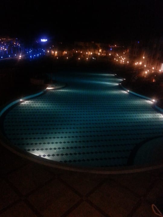  OUR POOL AT NIGHT SUNRISE Royal Makadi Resort