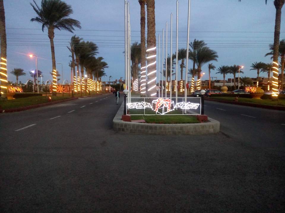 Weihnachtsdeco  Pickalbatros Alf Leila Wa Leila Resort - Neverland Hurghada