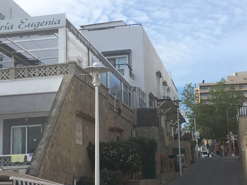 Außenansicht Pension Maria Eugenia