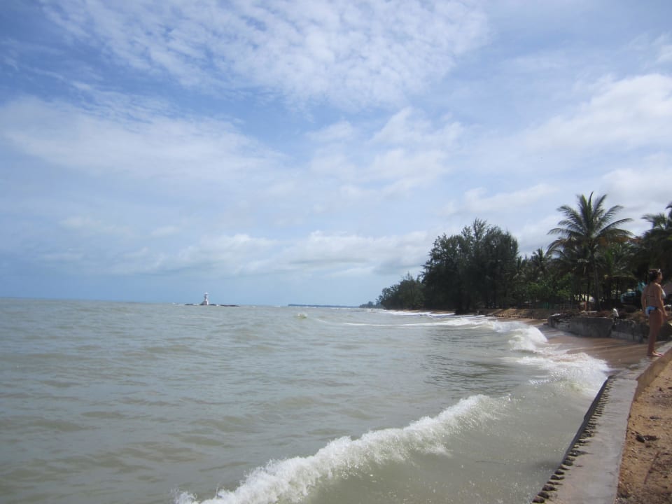 Blick aufs Meer Strand  Khaolak Laguna Resort