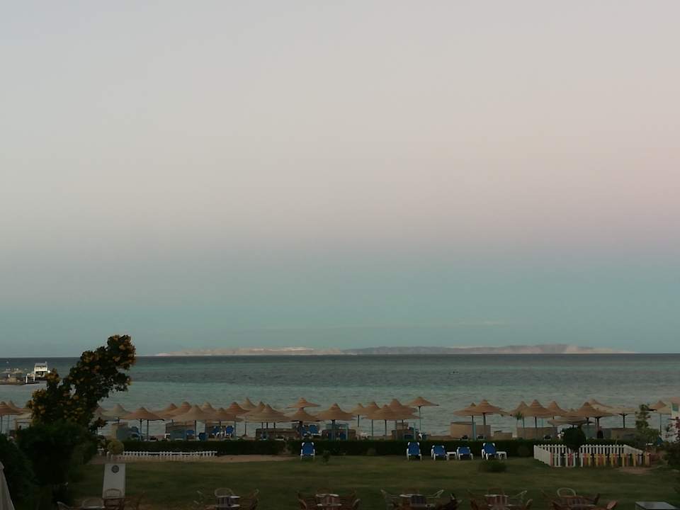 Ausblick Magic Beach Hotel Hurghada
