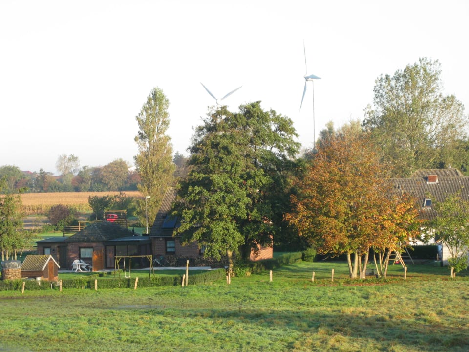Aussicht von der Terrasse Pension Engelmann