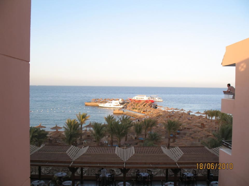 Zimmerausblick Beach Albatros Resort