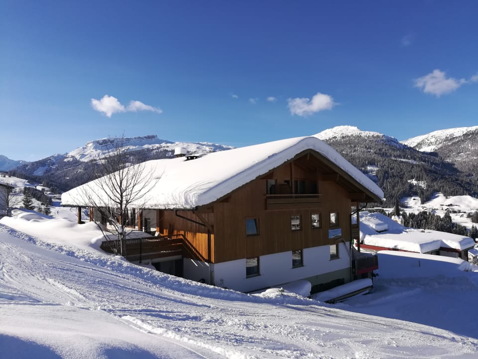 Außenansicht Gästehaus Wiesengrund - daHEIM auf der Riezler Höh'!