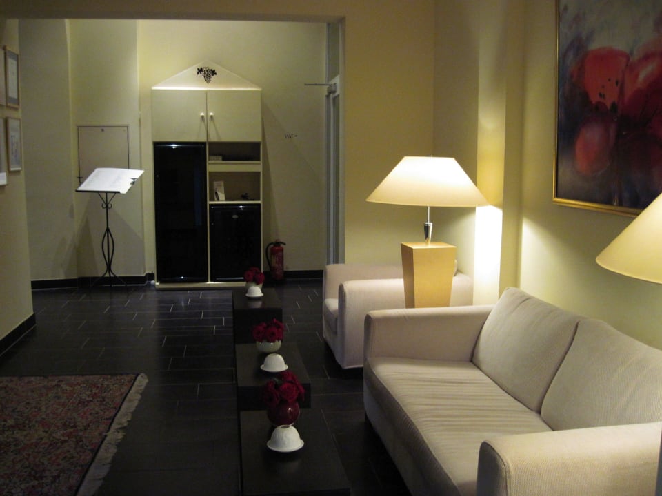 Blick in den Empfangsbereich Hotel Villa Sanct Peter