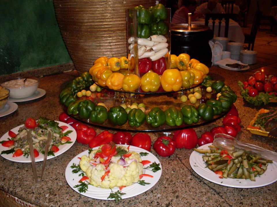 Vorspeisebuffet SUNRISE Royal Makadi Resort