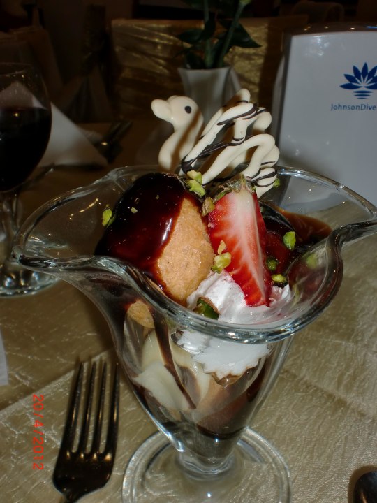 Nachtisch Grand Seker Hotel