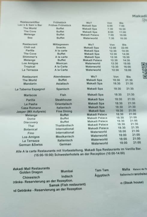 Gastro Makadi Spa - Adults only