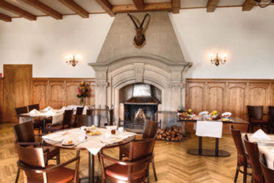 Cheminée-Saal im Hotel Pilatus-Kulm Hotel Pilatus-Kulm