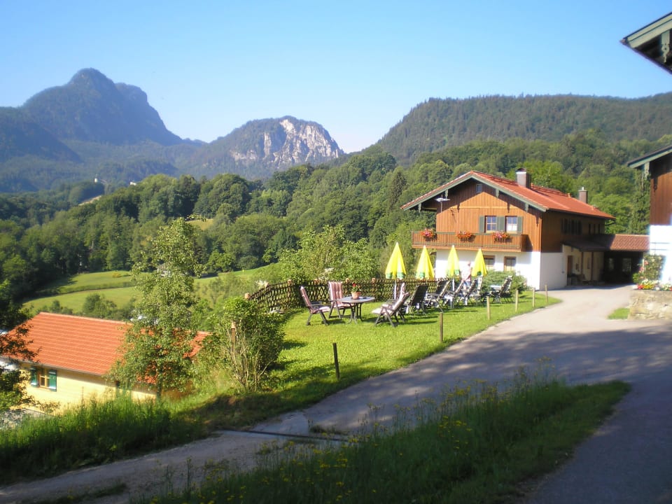 Aussicht auf die Berge Leitnerhof