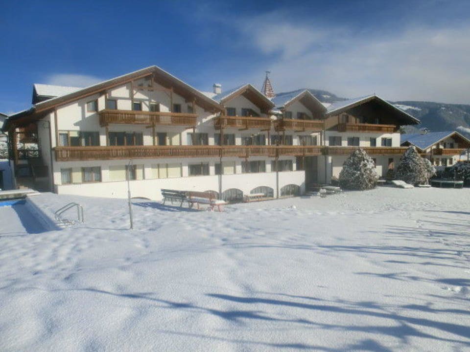 Aussenansicht Winter Fürstenhof Pension