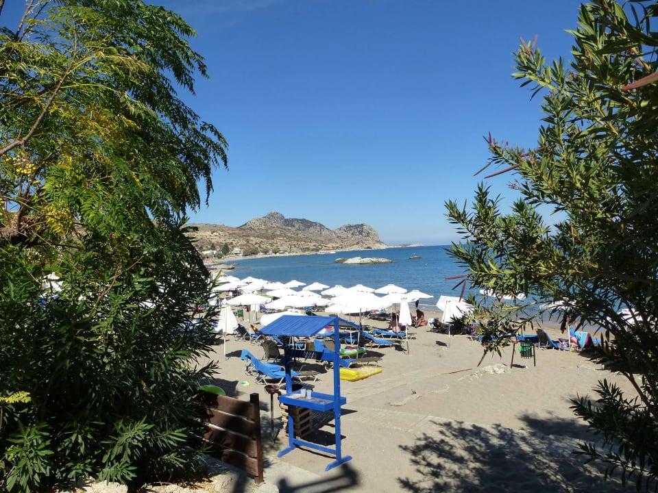 Linke Seite Strand alltoura Club Hotel Porto Angeli Beach Resort