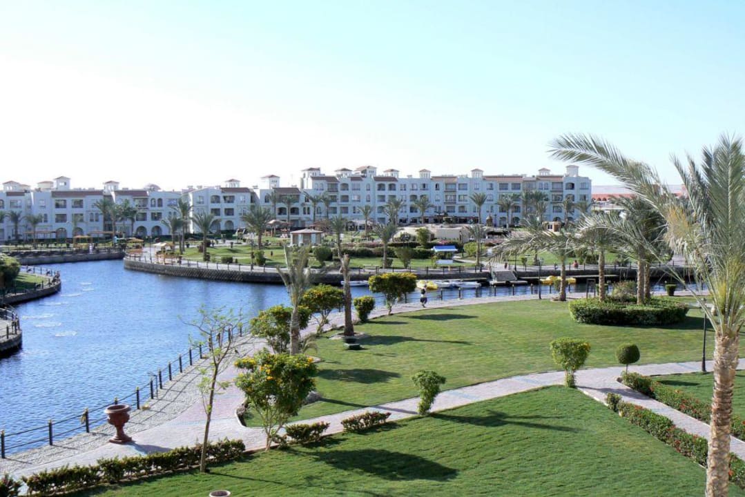 Blick aus unserem Zimmer Pickalbatros Dana Beach Resort - Hurghada