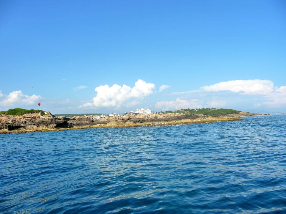 Hinteransicht Insel  Hotel Gardenia Beach
