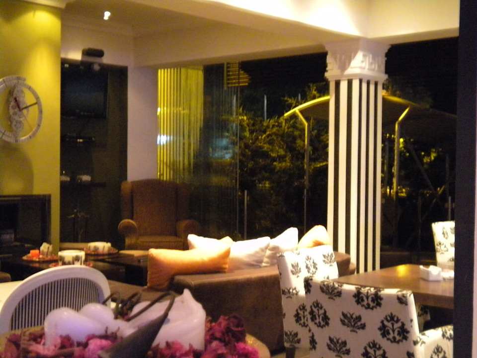 Bar place with fire place Amariswisheshotel