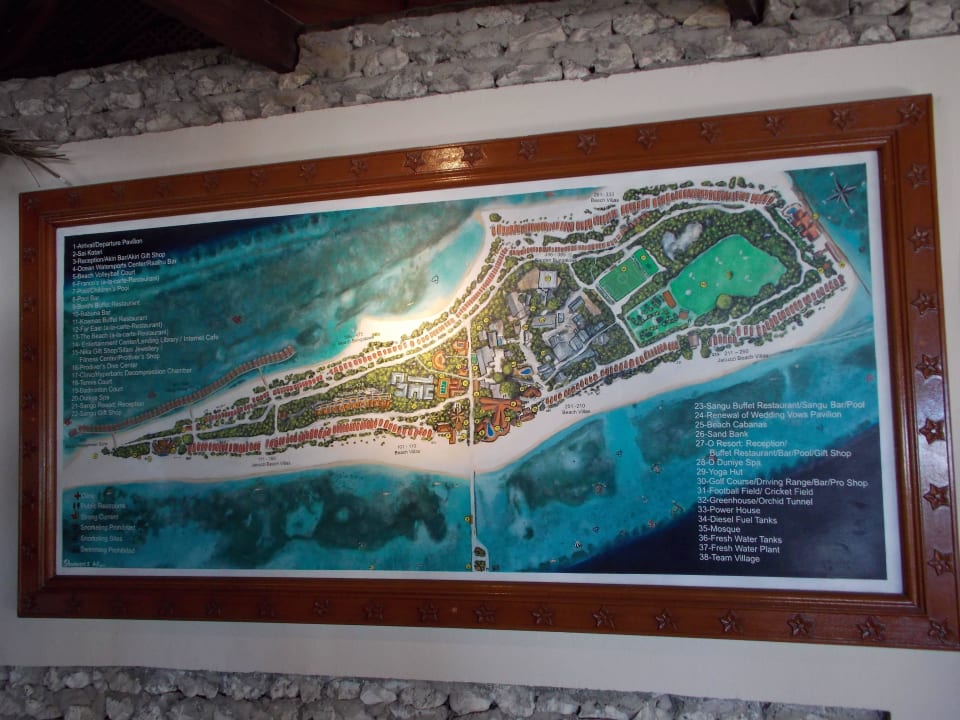 Inselkarte Kuredu Island Resort & Spa