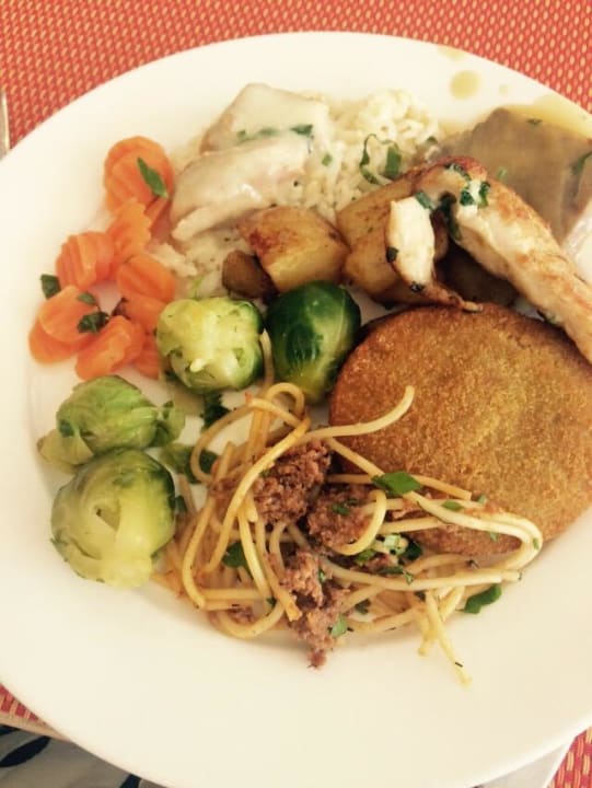 Auswahl beim Abendbrot HVD Viva Club Hotel