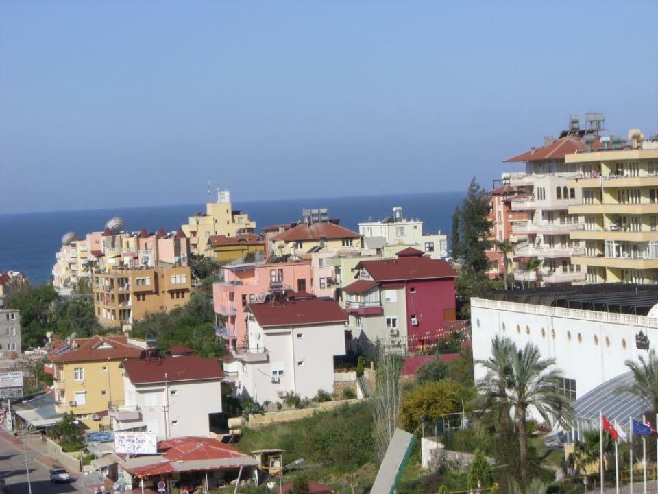 Blick von der Frühstücksterrasse Hotel Club Paradiso