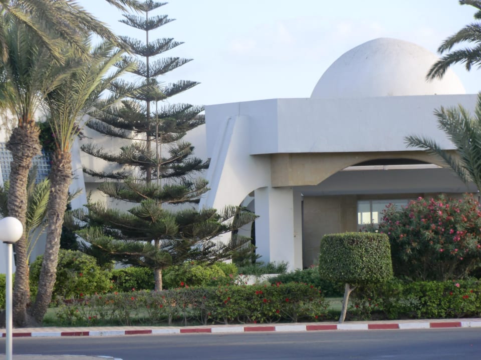 Eingangsbereich Hotel El Mouradi Djerba Menzel